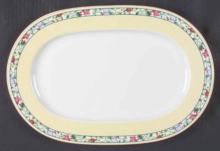 Virginia 13" Oval Serving Platter by Villeroy & Boch-1