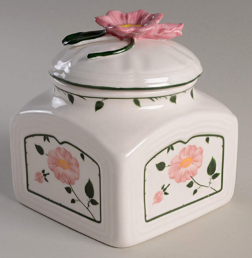 Wild Rose (Pink Flowers) Spice Canister & Lid by Villeroy & Boch-1