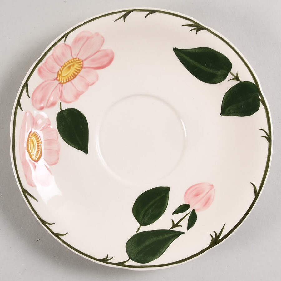 Wild Rose (Pink Flowers) Saucer for Oversized Cup by Villeroy & Boch-1