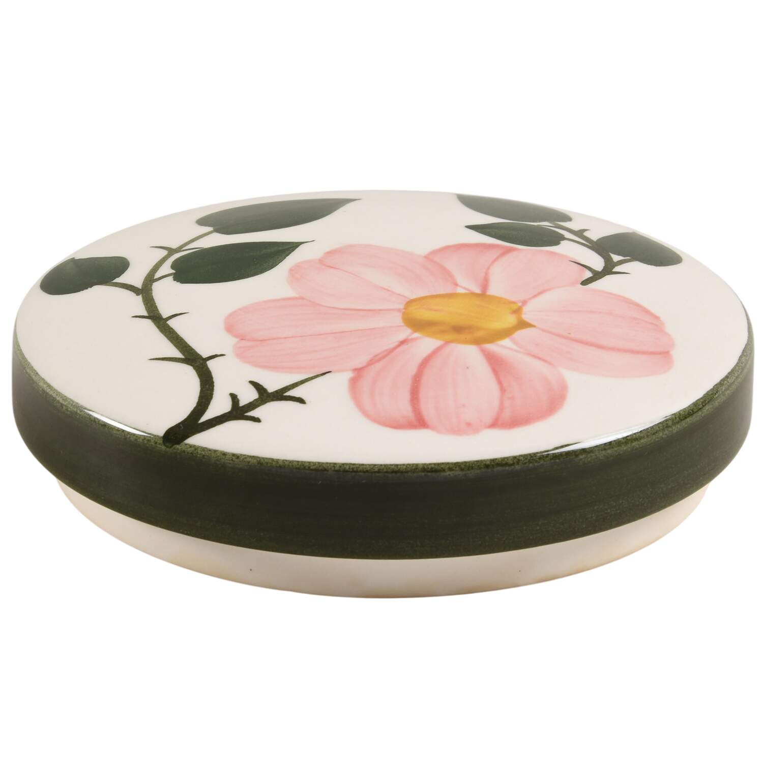 Wild Rose (Pink Flowers) Lid for Candy Box by Villeroy & Boch-1