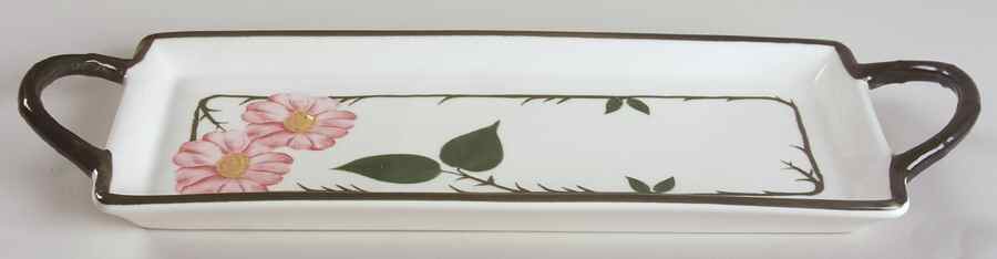 Wild Rose (Pink Flowers) Tray for (4 Piece) Jam/Jelly Set by Villeroy & Boch-1