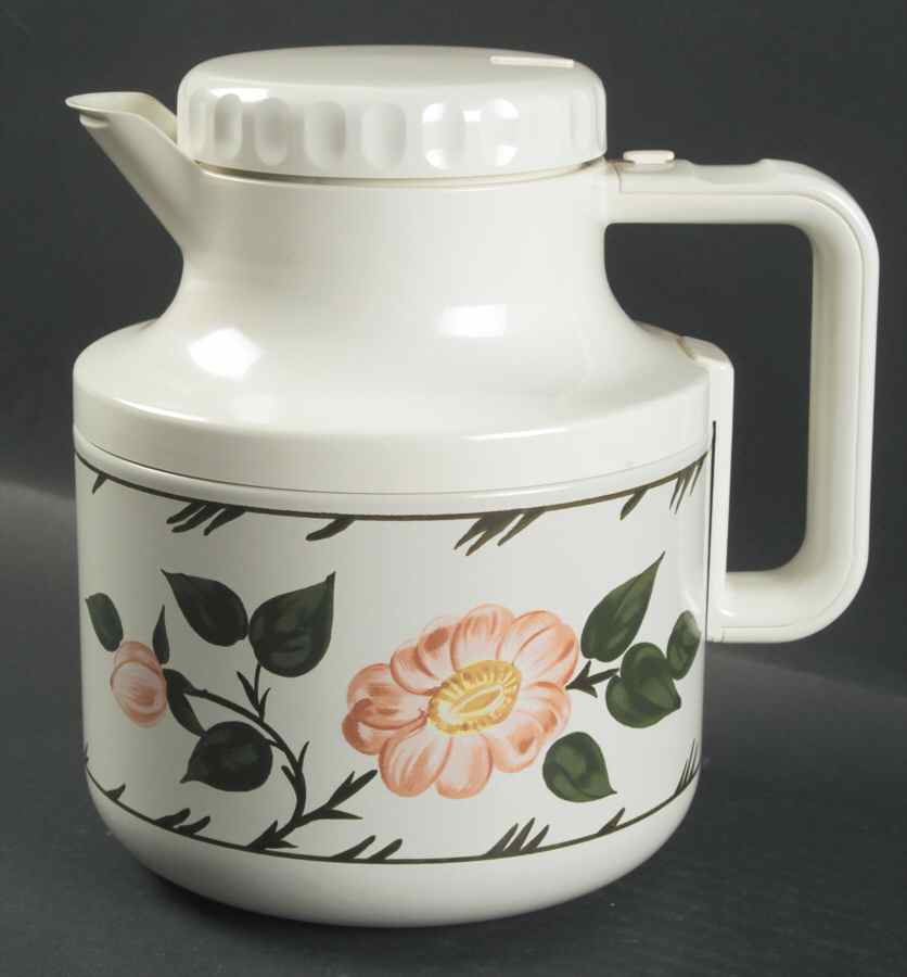 Wild Rose (Pink Flowers) Metal Thermos/Carafe & Lid by Villeroy & Boch-1