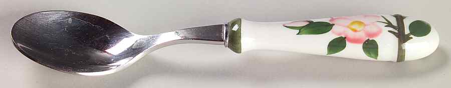 Wild Rose (Pink Flowers) Teaspoon Spoon by Villeroy & Boch-1