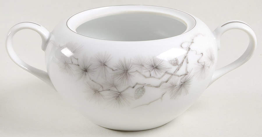 Autumn Pine Sugar Bowl No Lid by Violet-1