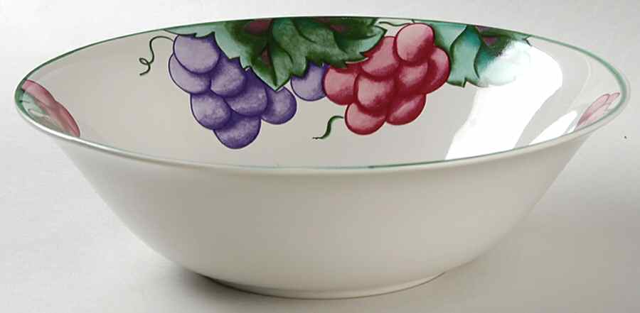Chateau 9" Round Vegetable Bowl by Vitromaster-1