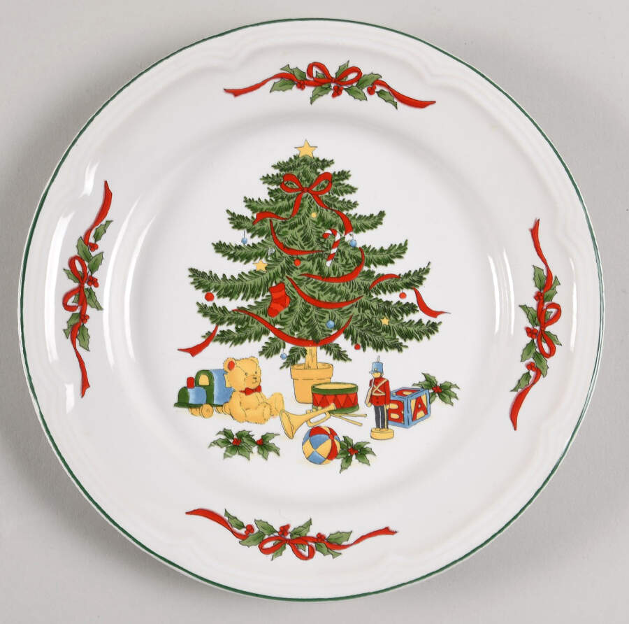 Christmas Tree Salad Plate by Vitromaster-1