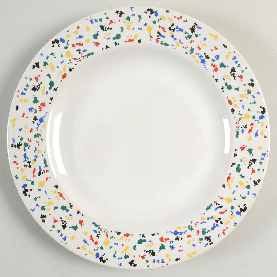 Confetti Salad Plate by Vitromaster-1