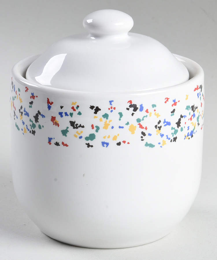 Confetti Sugar Bowl & Lid by Vitromaster-1
