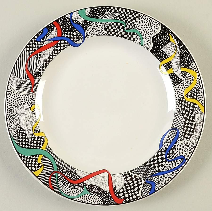 Color Waves Salad Plate by Vitromaster-1
