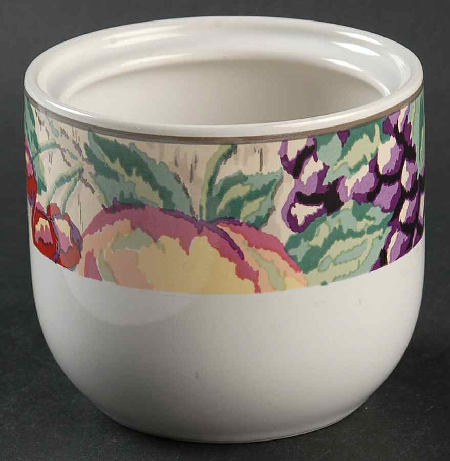 Fruit Tapestry Sugar Bowl No Lid by Vitromaster-1