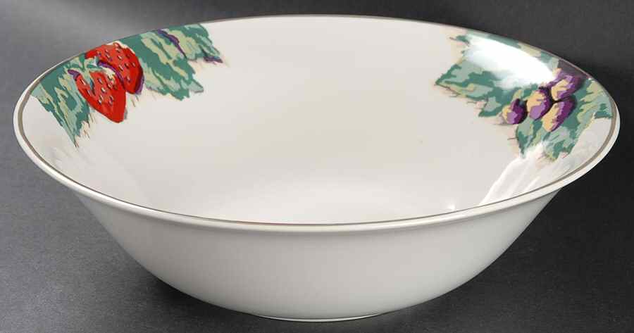 Fruit Tapestry 9" Round Vegetable Bowl by Vitromaster-1