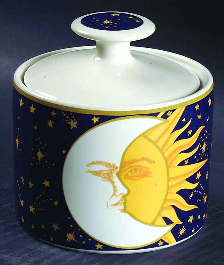 Galaxy Sugar Bowl & Lid by Vitromaster-1