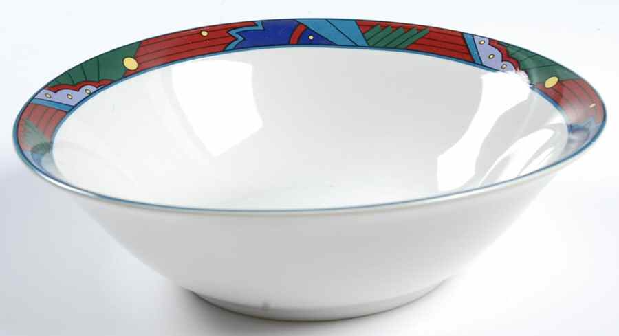Jazz 9" Round Vegetable Bowl by Vitromaster-1