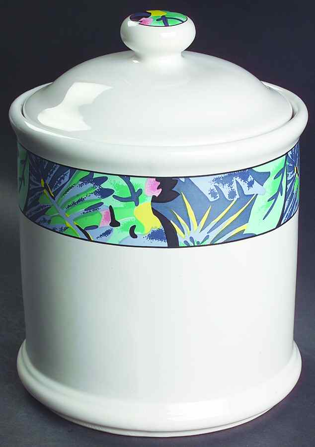 Key Largo Extra Large Canister & Lid by Vitromaster-1