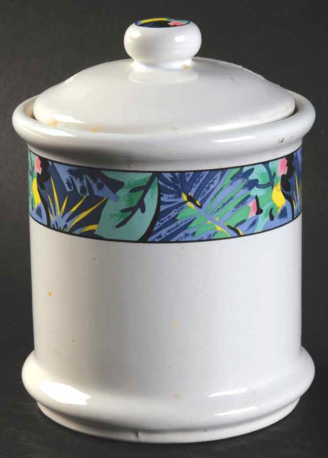 Key Largo Small Canister & Lid by Vitromaster-1