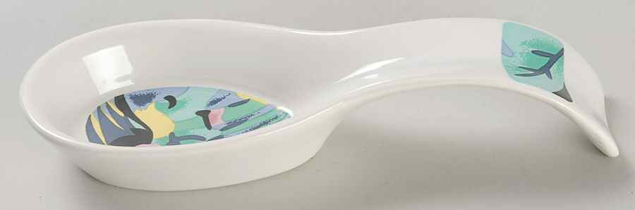 Key Largo Spoon Rest/Holder (Holds 1 Spoon) by Vitromaster-1