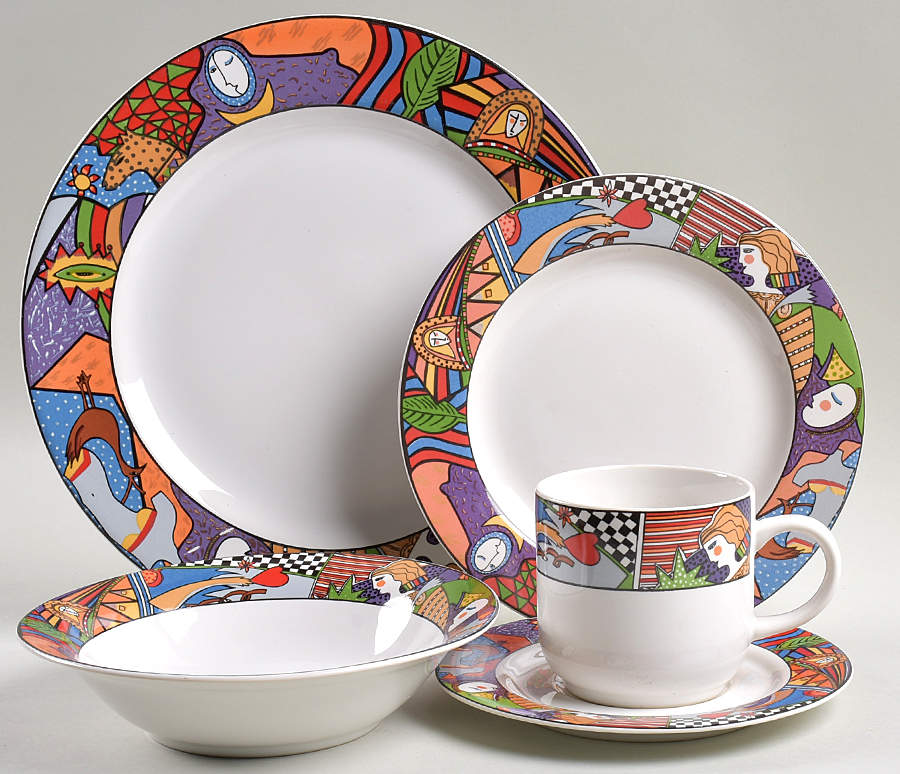 Metropolitan 5 Piece Place Setting by Vitromaster-1