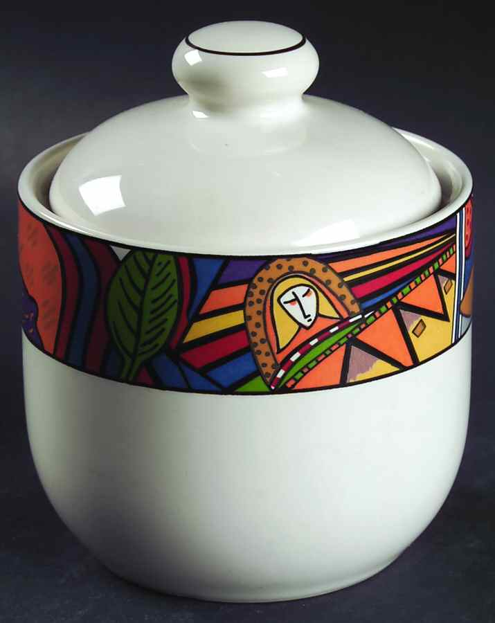 Metropolitan Sugar Bowl & Lid by Vitromaster-1