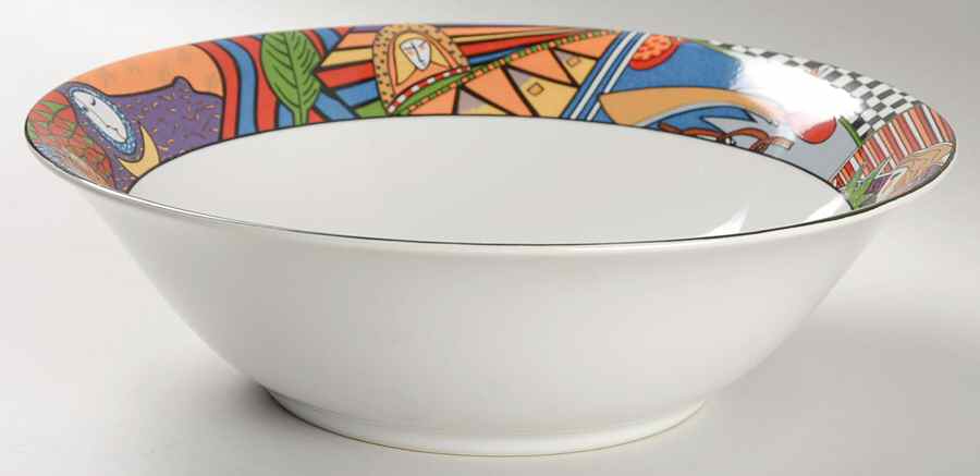 Metropolitan 9" Round Vegetable Bowl by Vitromaster-1