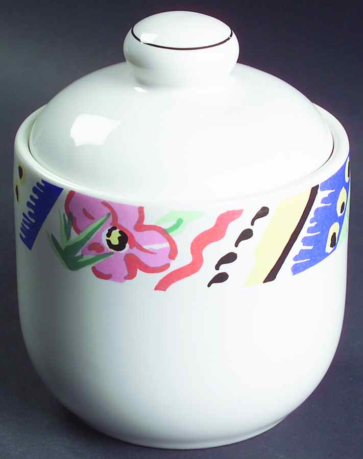 Paradise Sugar Bowl & Lid by Vitromaster-1