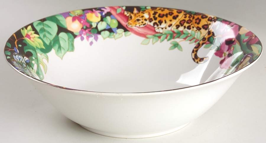 Rain Forest 9" Round Vegetable Bowl by Vitromaster-1