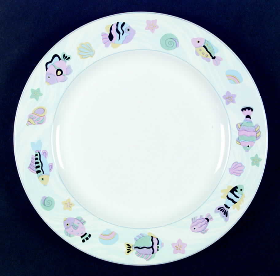 Sea Side Dinner Plate by Vitromaster-1