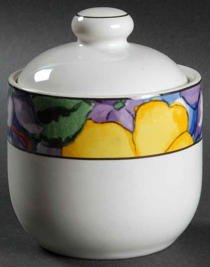 Suzanne Sugar Bowl & Lid by Vitromaster-1