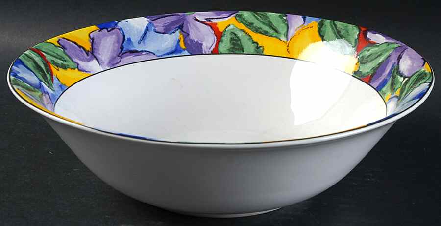 Suzanne 9" Round Vegetable Bowl by Vitromaster-1