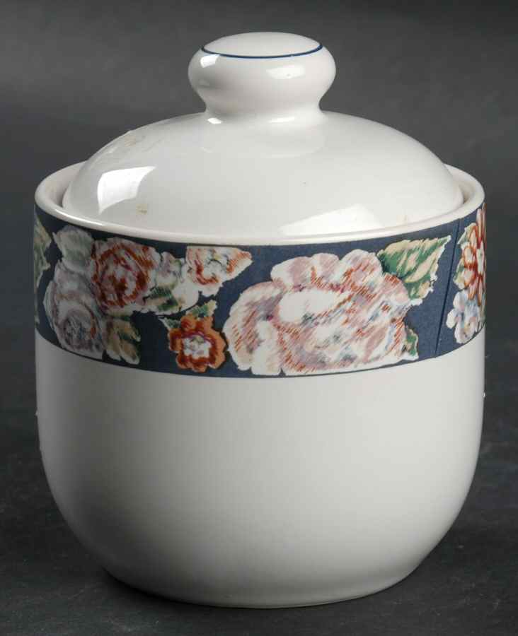 Tapestry Sugar Bowl & Lid by Vitromaster-1