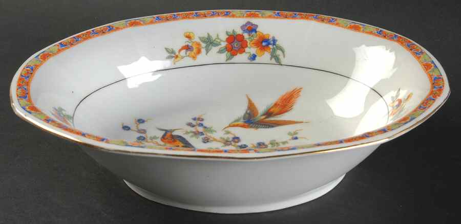 306 10" Oval Vegetable Bowl by Victoria (Czech)-1