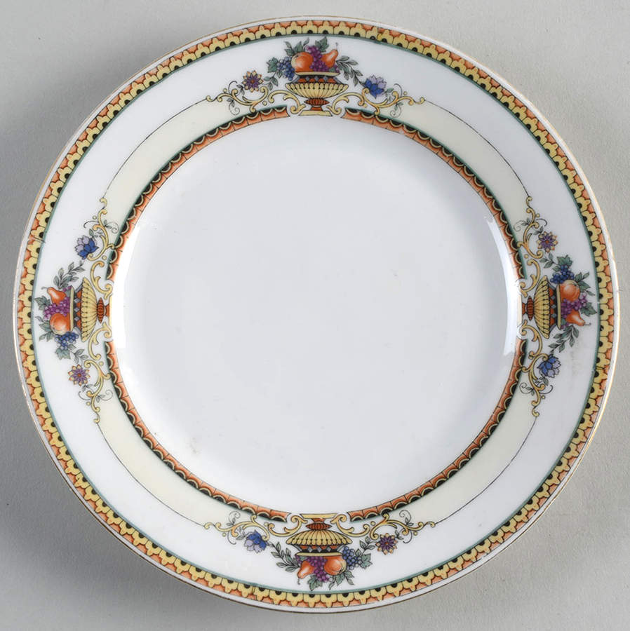 Admiral Salad Plate by Victoria (Czech)-1