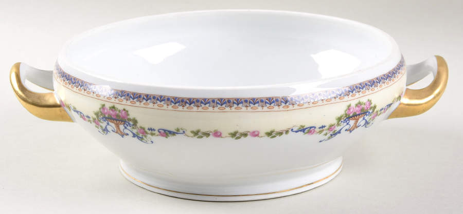 Dorset Round Vegetable No Lid by Victoria (Czech)-1