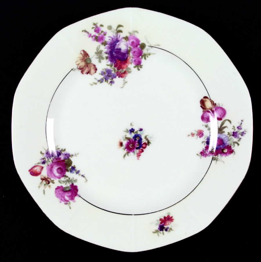 Maytime Dinner Plate by Victoria (Czech)-1