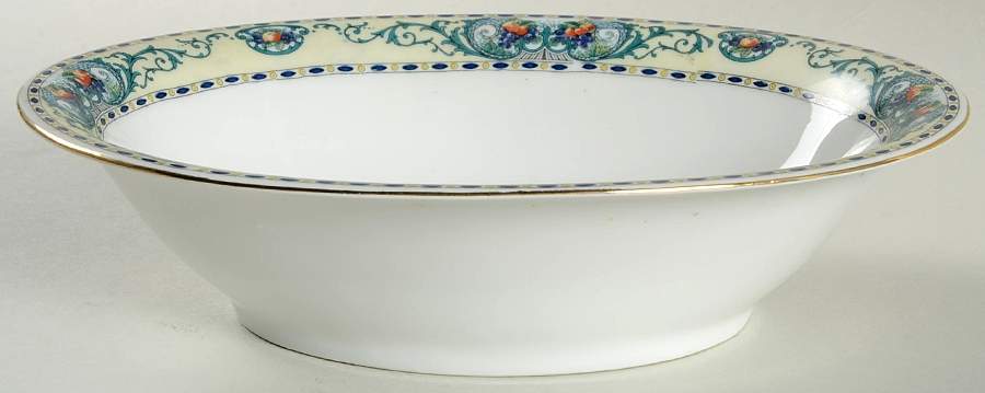 Surrey 8" Oval Vegetable Bowl by Victoria (Czech)-1