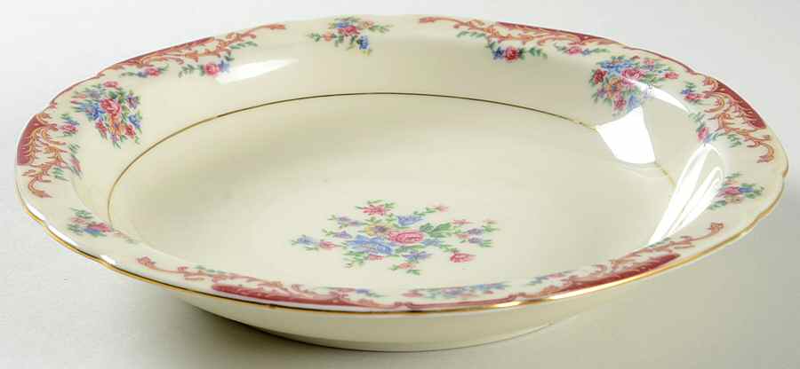 VIT101 Rim Soup Bowl by Victoria (Czech)-1