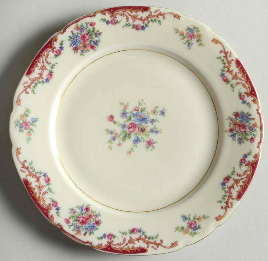 VIT101 Bread & Butter Plate by Victoria (Czech)-1