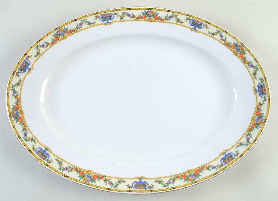 VIT11 15" Oval Serving Platter by Victoria (Czech)-1