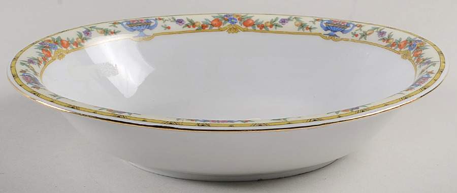 VIT11 10" Oval Vegetable Bowl by Victoria (Czech)-1