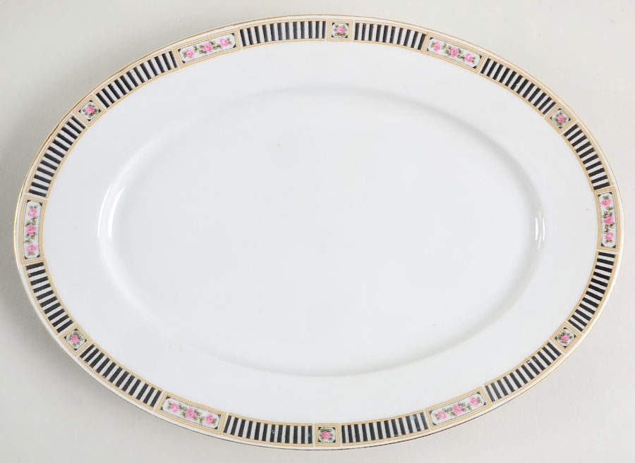 VIT12 12" Oval Serving Platter by Victoria (Czech)-1