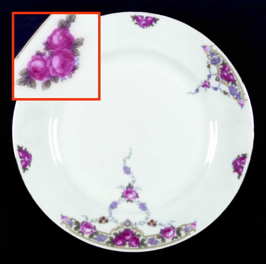VIT13 Dinner Plate by Victoria (Czech)-1