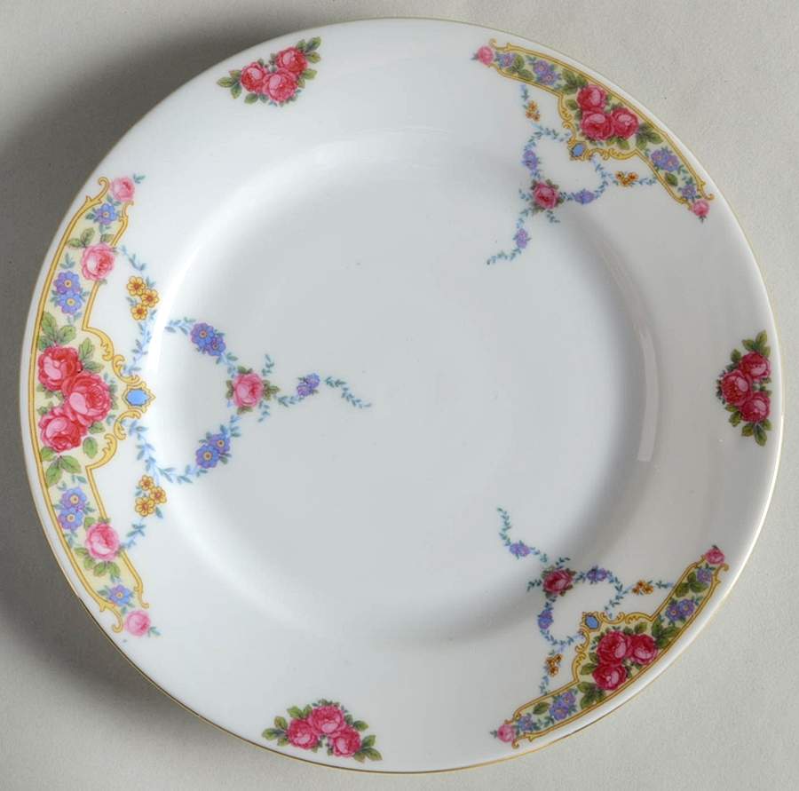 VIT13 Salad Plate by Victoria (Czech)-1
