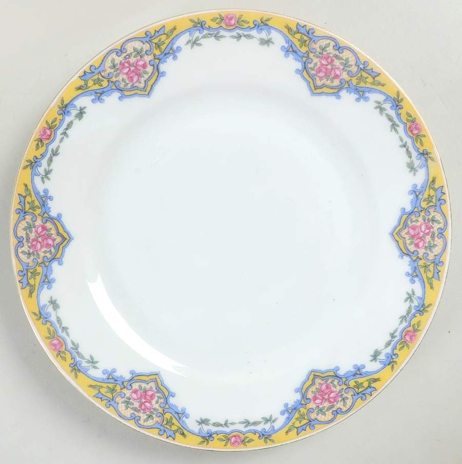 VIT19 Salad Plate by Victoria (Czech)-1