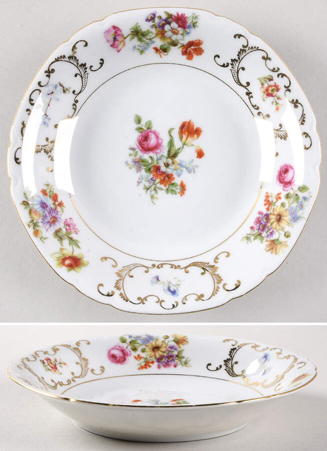VIT21 (CZECH) Coupe Soup Bowl by Victoria (Czech)-1