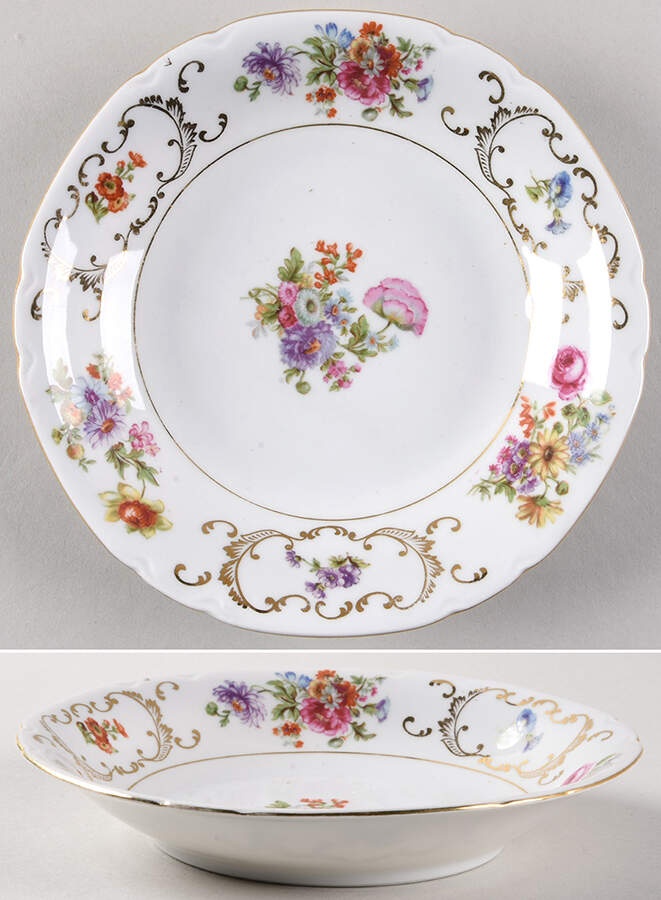 VIT21 (CZECH) Coupe Soup Bowl by Victoria (Czech)-1