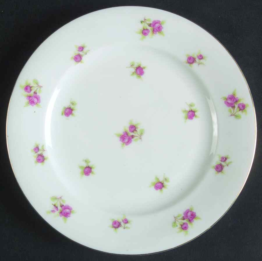 VIT22 Bread & Butter Plate by Victoria (Czech)-1