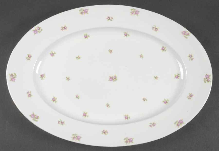 VIT22 15" Oval Serving Platter by Victoria (Czech)-1