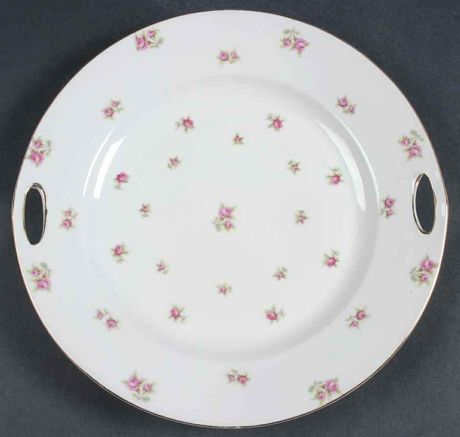 VIT22 Handled Cake Plate by Victoria (Czech)-1