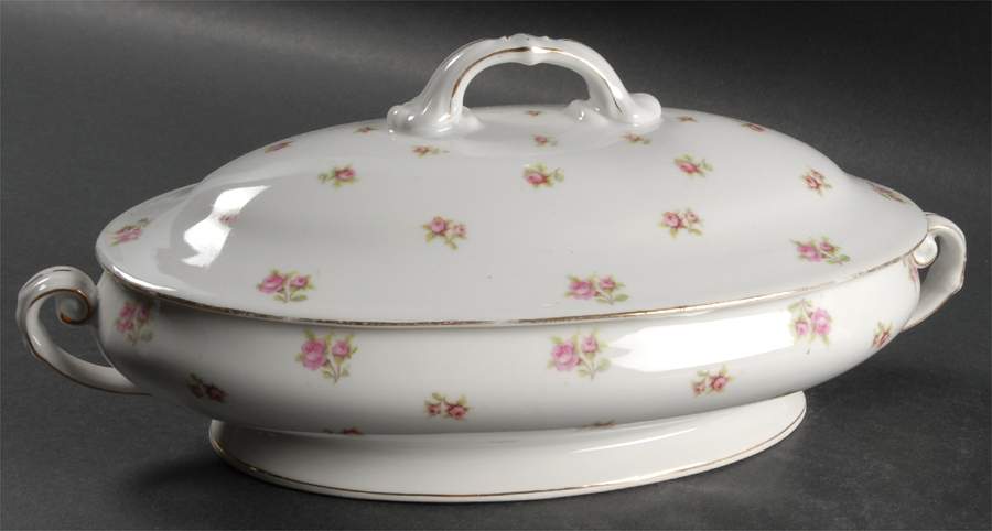 VIT22 Oval Covered Vegetable by Victoria (Czech)-1