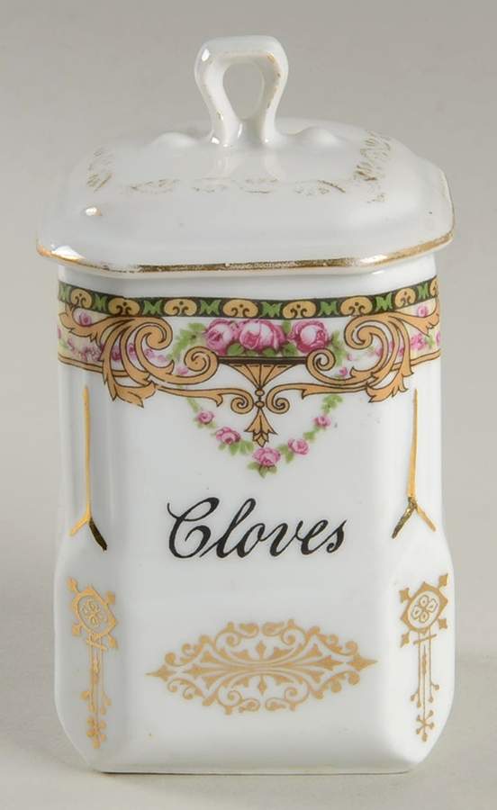 VIT24 Cloves Spice Jar & Lid by Victoria (Czech)-1