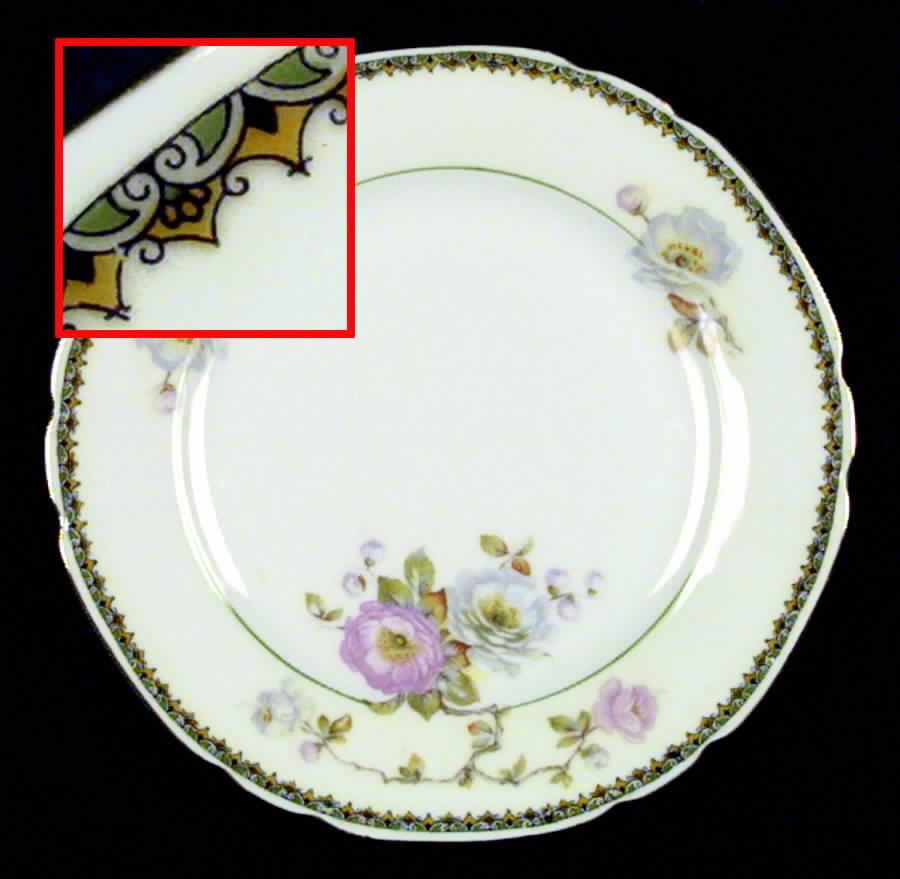 VIT25 (CZECH) Salad Plate by Victoria (Czech)-1